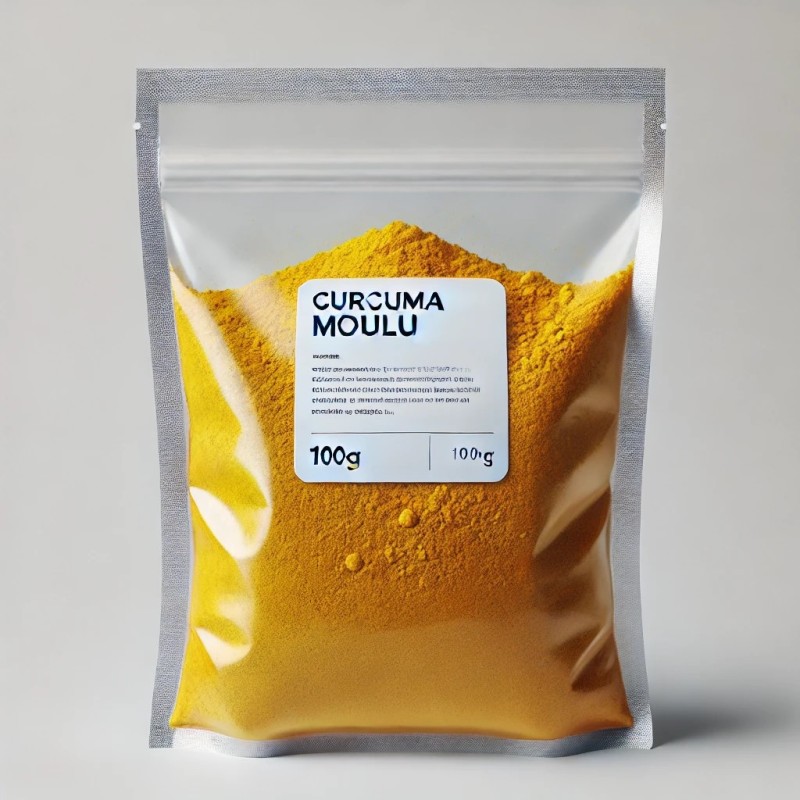 Curcuma Moulu 100g - Épice Dorée aux Vertus Antioxydantes